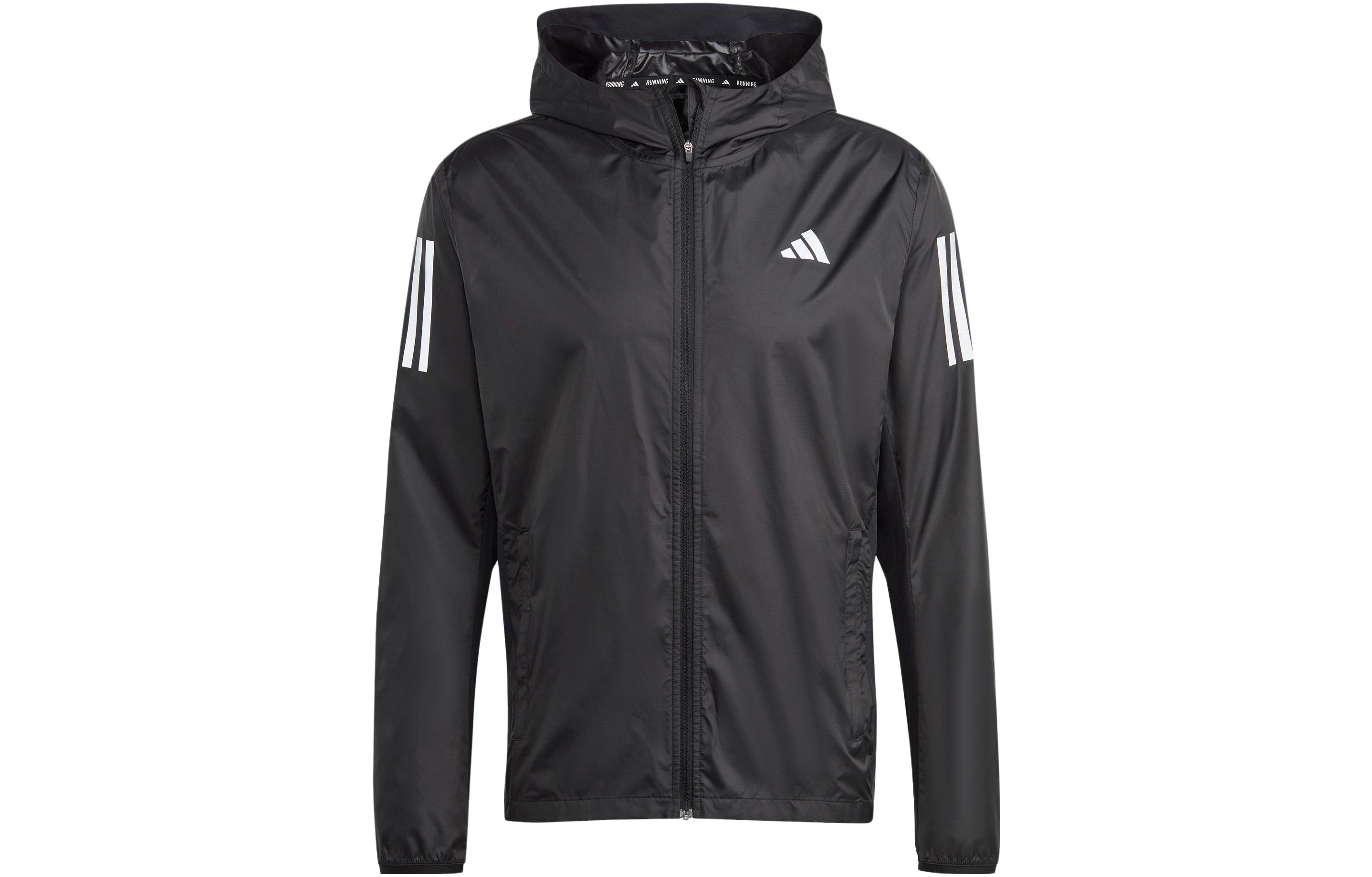 adidas Own the Run Windproof Running Jacket Black HZ4523