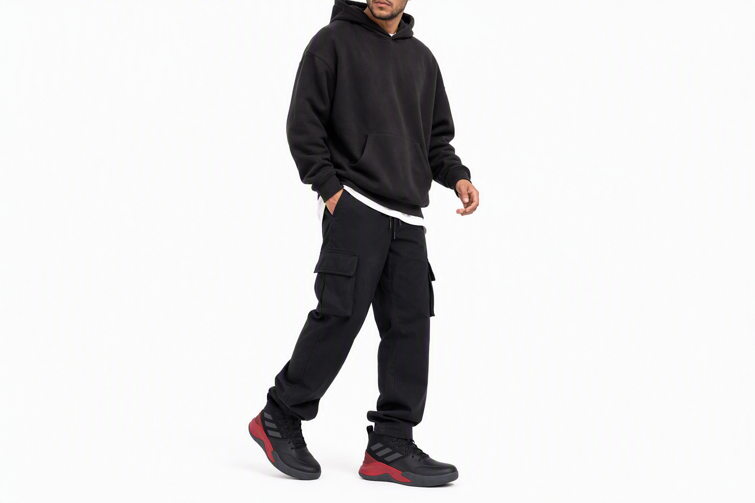 Order 아디다스 오운더게임 '블랙 스칼렛'  (adidas OwnTheGame 'Black Scarlet') EG0951
