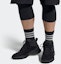 Sizing adidas OwnTheGame 'Triple Black' Lelaki Kasut Hitam Penuh EE9642