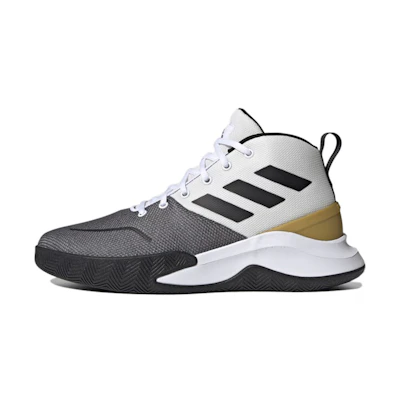 adidas Ownthegame Shoes Black/White/Yellow