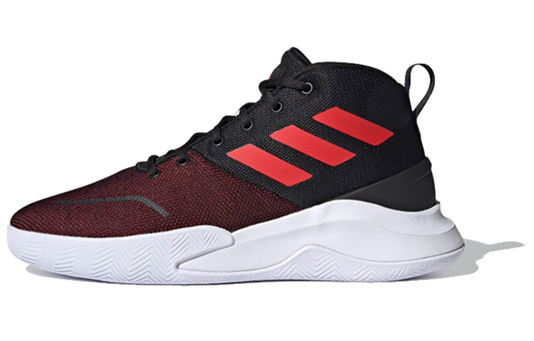 adidas OwnTheGame Mid 'Black White Red' FY6008
