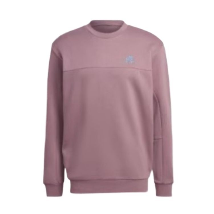 adidas Oxidized Red Crewneck Logo Sweatshirt Long Sleeve Pullover HN4760