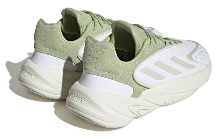 Shop adidas originals Ozelia 經典復古 耐磨防滑 低筒 爸爸鞋 男女同款 白綠