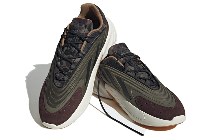 Lookbook 阿迪达斯 Ozelia '橄榄迷彩' HP2857