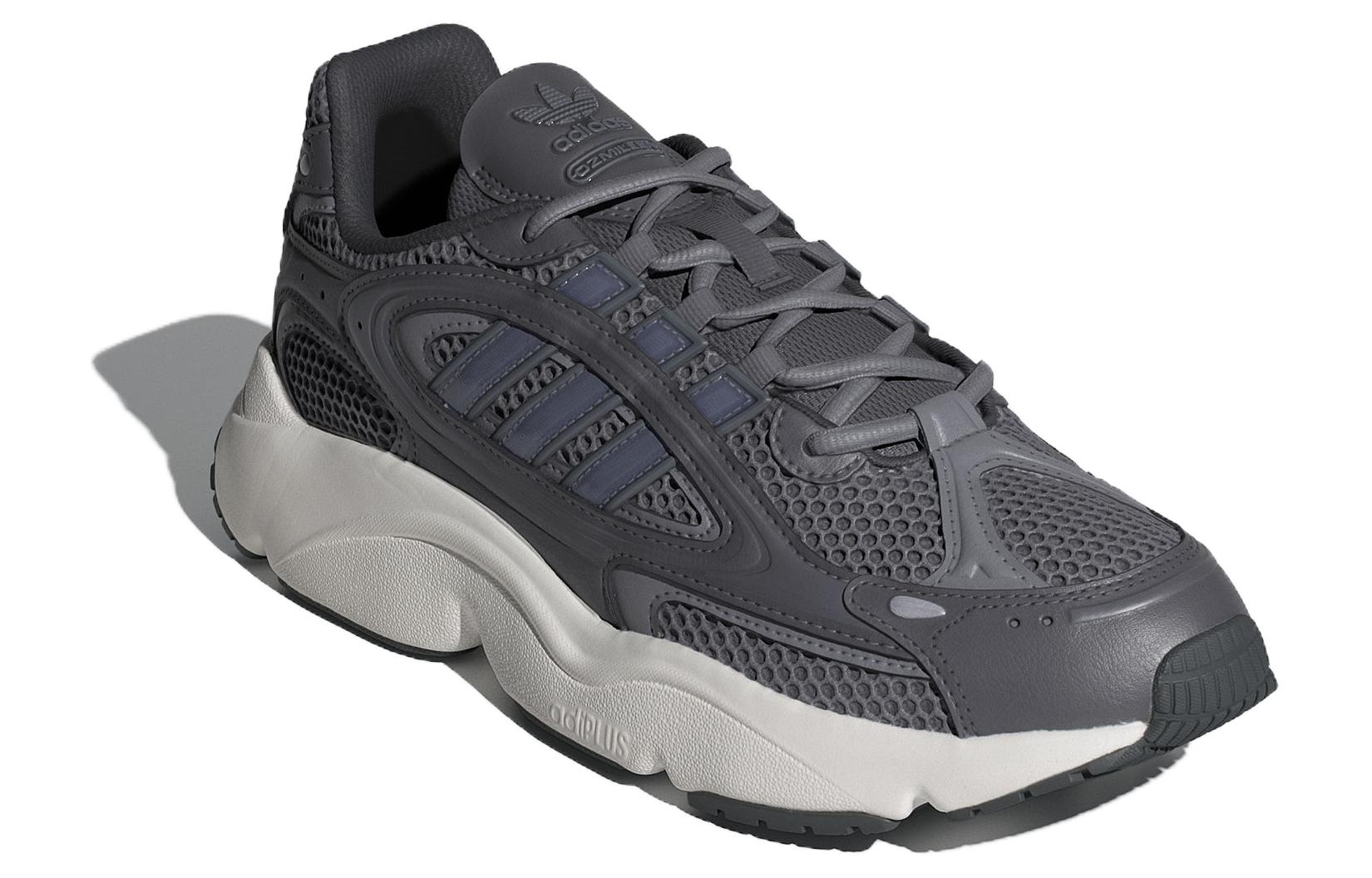 Lookbook adidas originals Ozmillen 耐磨透氣 低筒 跑步鞋 男女同款 黑色