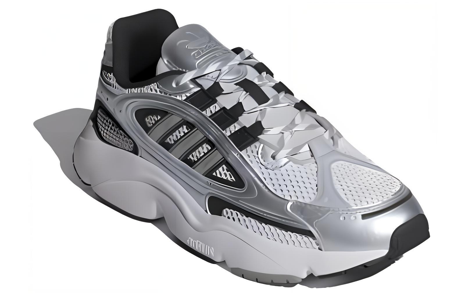 Lookbook adidas Ozmillen '銀色金屬黑' IF1814