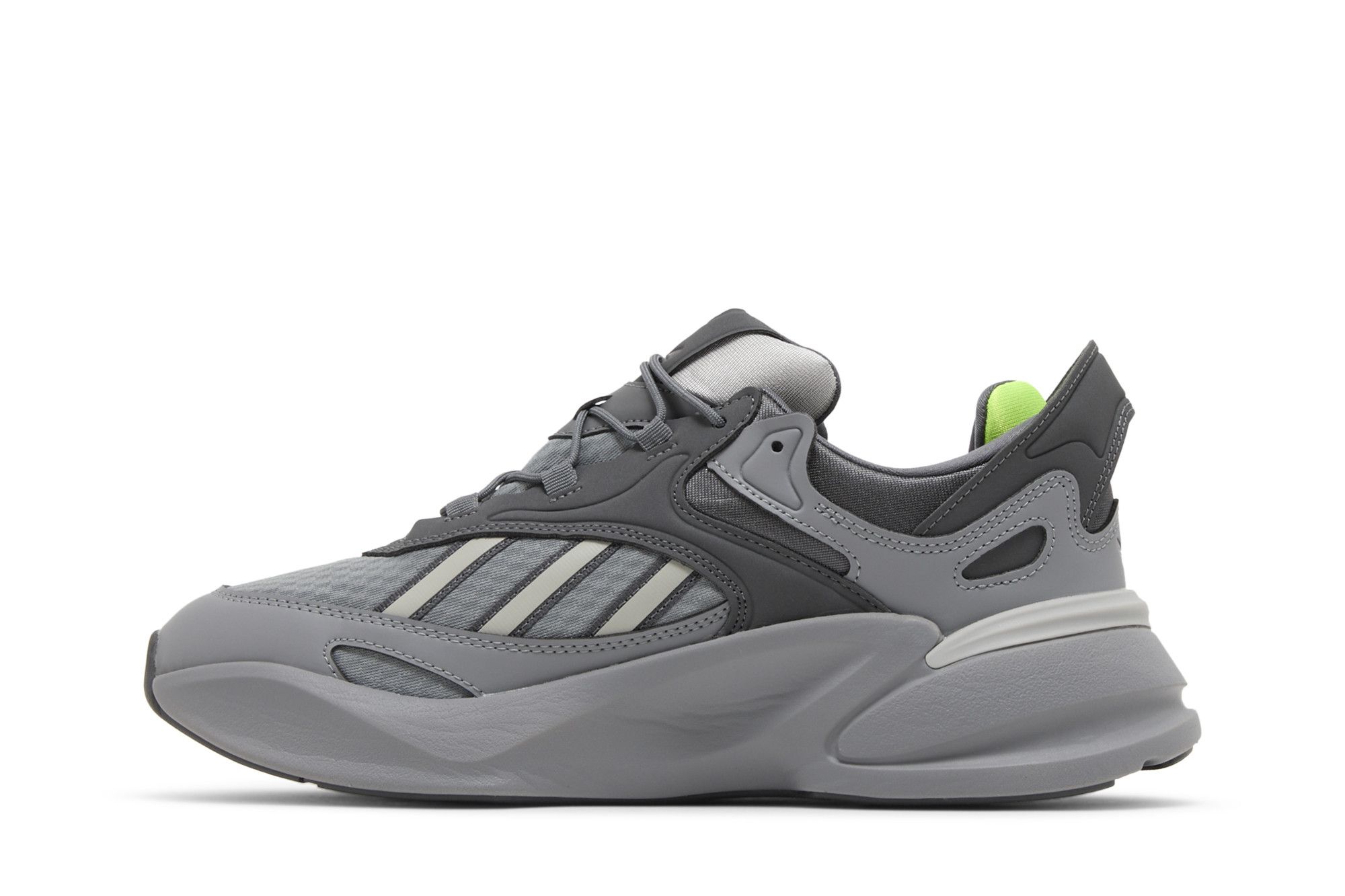 Lookbook adidas Ozmorph ''Grijs Lucid Lemon'' IE2027