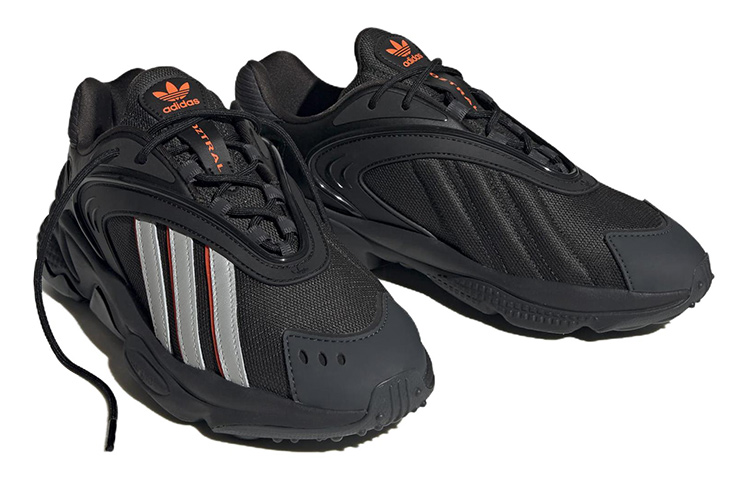 Lookbook adidas Oztral 'Hitam Perak Merah' GZ9408