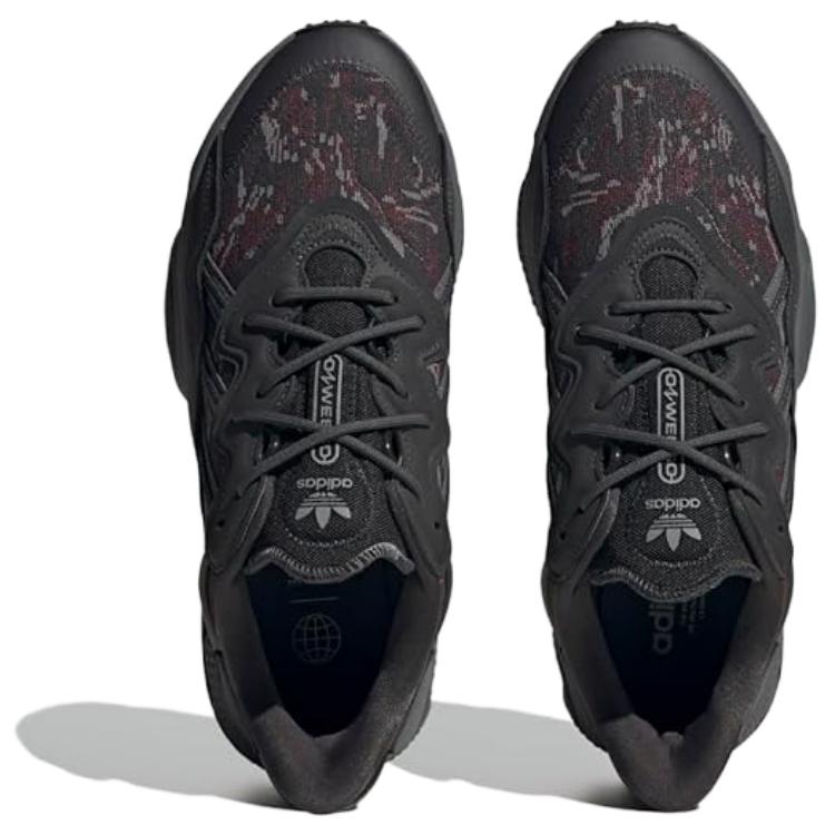 Shop adidas Ozweego 'Carbon Shadow Red Camo' - Hitam Kelabu Merah Loreng HP6382