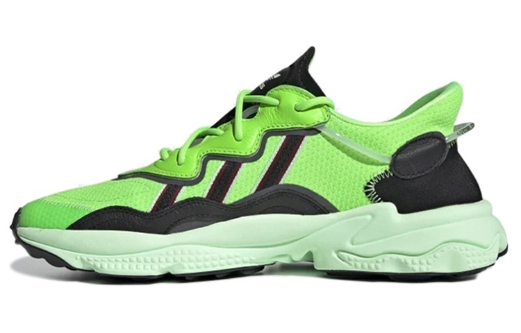 Buy adidas originals Ozweego Neon Green 低筒 運動休閒鞋 男女同款 螢光綠