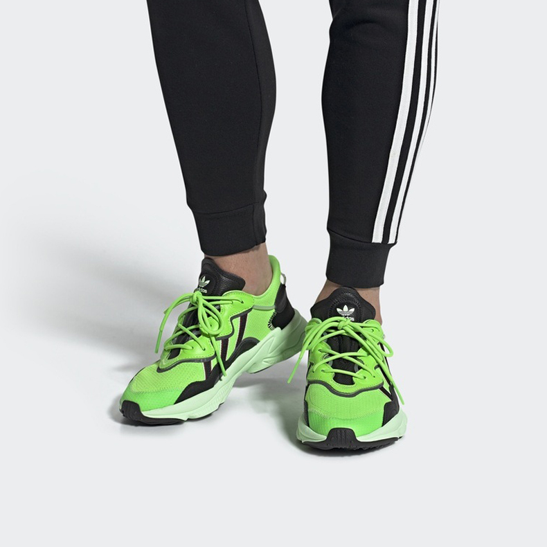 Purchase adidas originals Ozweego Neon Green 低筒 運動休閒鞋 男女同款 螢光綠
