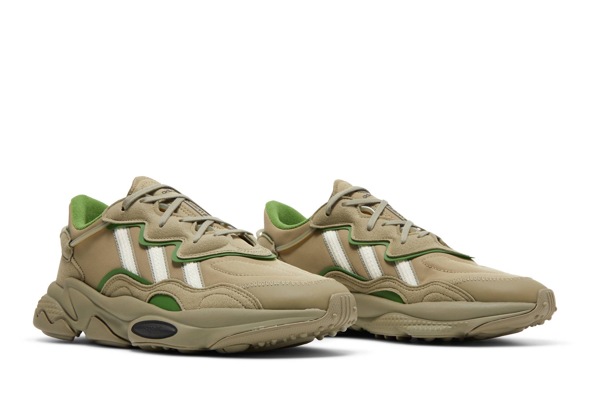 Cheap 阿迪达斯 Ozweego '轨道绿' H04241