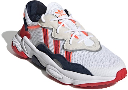 阿迪达斯 Ozweego '红绯' EH3215 Lookbook 阿迪达斯 Ozweego '红绯' EH3215