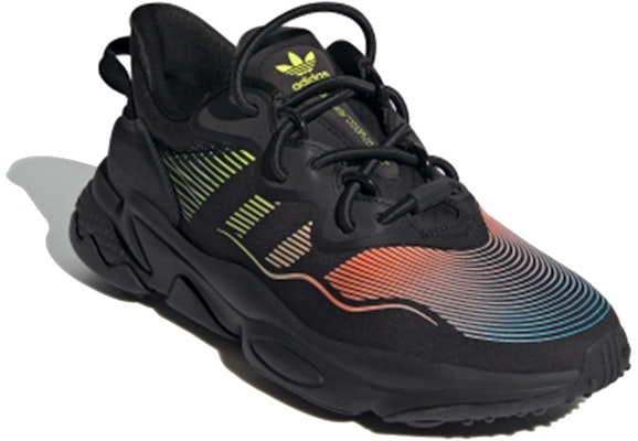 阿迪达斯 Ozweego 黑色 太阳黄 配色 运动鞋 G58800 Lookbook 阿迪达斯 Ozweego 黑色 太阳黄 配色 运动鞋 G58800