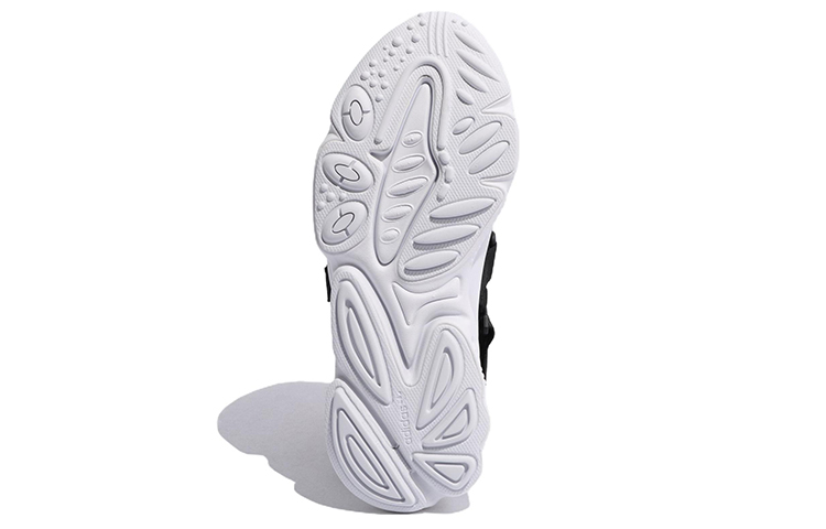 adidas Ozweego Sandal Black White Gold 圖 6