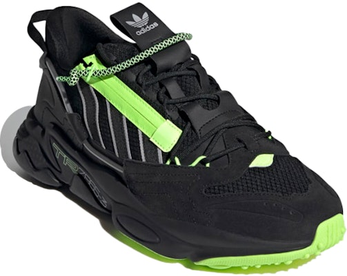 adidas Ozweego Zip 'Black Signal Green' GZ2643 Lookbook adidas Ozweego Zip 'Black Signal Green' GZ2643
