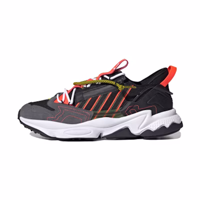 adidas Ozweego Zip 'Black Solar Red'