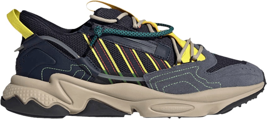 Adidas yellow shoes shop zipper