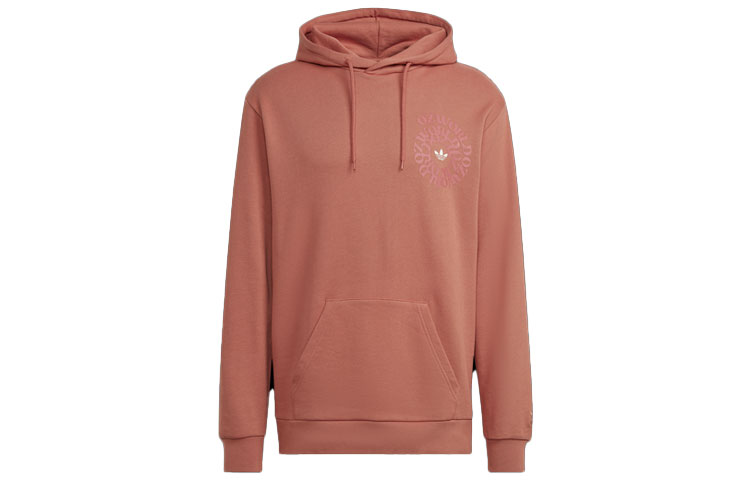 adidas OZWORLD SS23 Graphic Print Slim Fit Sweatshirt Orange () HL9248