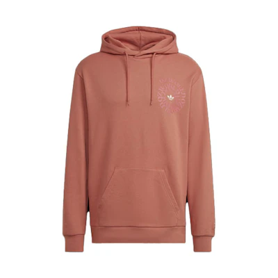 adidas OZWORLD SS23 Graphic Print Slim Fit Sweatshirt Orange () HL9248