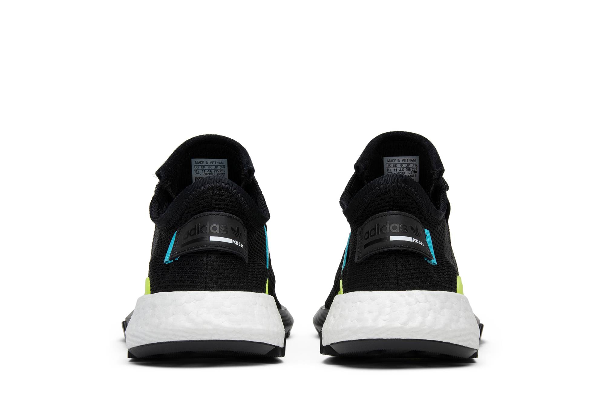 Details for adidas P.O.D. S3.1 'Negro Solar' AQ1059