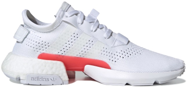 adidas Originals Pod-S3.1 低幫 跑步鞋 男女同款 白紅黑 Order adidas Originals Pod-S3.1 低幫 跑步鞋 男女同款 白紅黑