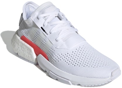 adidas Originals Pod-S3.1 低幫 跑步鞋 男女同款 白紅黑 Lookbook adidas Originals Pod-S3.1 低幫 跑步鞋 男女同款 白紅黑