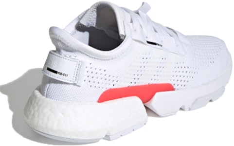 adidas Originals Pod-S3.1 低幫 跑步鞋 男女同款 白紅黑 Shop adidas Originals Pod-S3.1 低幫 跑步鞋 男女同款 白紅黑
