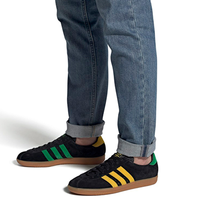 Sizing adidas Originals Padiham 黑綠黃