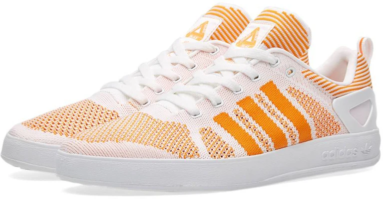 Adidas primeknit orange sales
