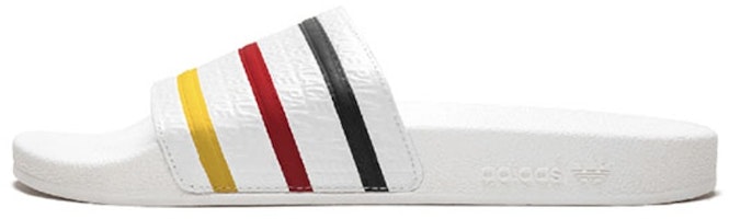 adidas Palace x Adilette White Slippers B41584 adidas Palace x Adilette White Slippers B41584