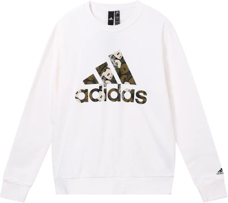 Sudadera Blanca adidas Panda Logo Estampado Crewneck Pullover HM9377 Buy Sudadera Blanca adidas Panda Logo Estampado Crewneck Pullover HM9377