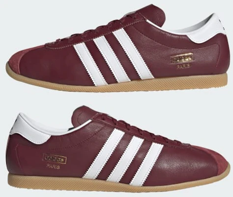 Adidas Paris Sneakers Schaduw Rood/Wolken Wit/Gumkleurig KJ1009 1