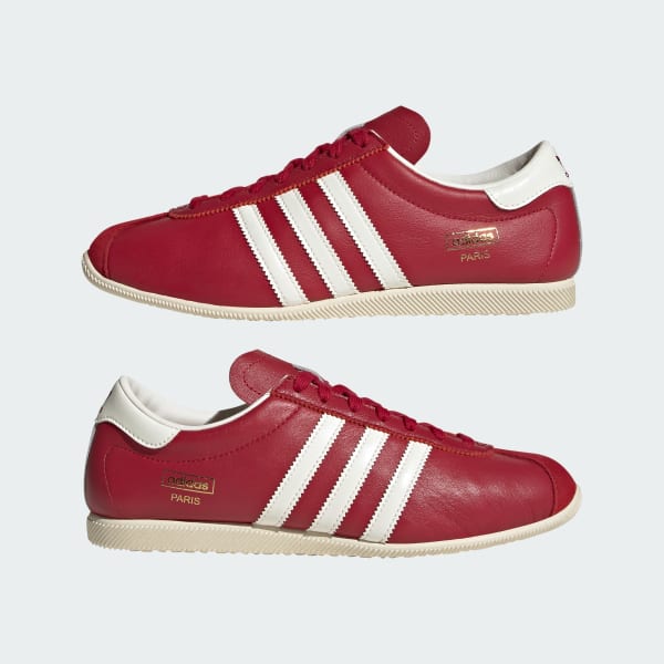 Sizing Adidas PARIS Edisi Khas Sneakers Merah/Victory Merah/Putih Krim IH6793