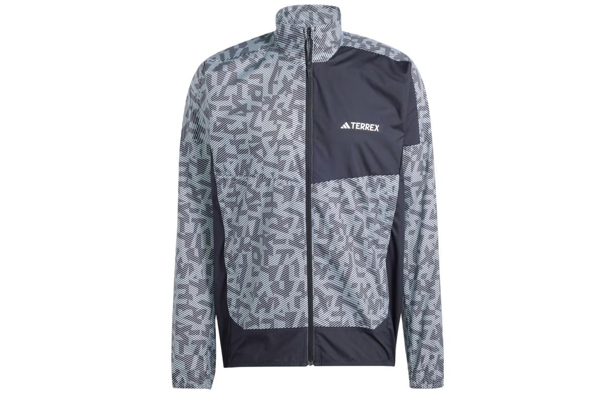 adidas Patchwork Zip-Up Jacket Silver Japan Edition IA1795-JAPAN