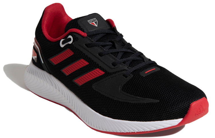 Lookbook adidas Paulo FC Runfalcon 2.0 Low-Top Schwarz/Rot GA0405