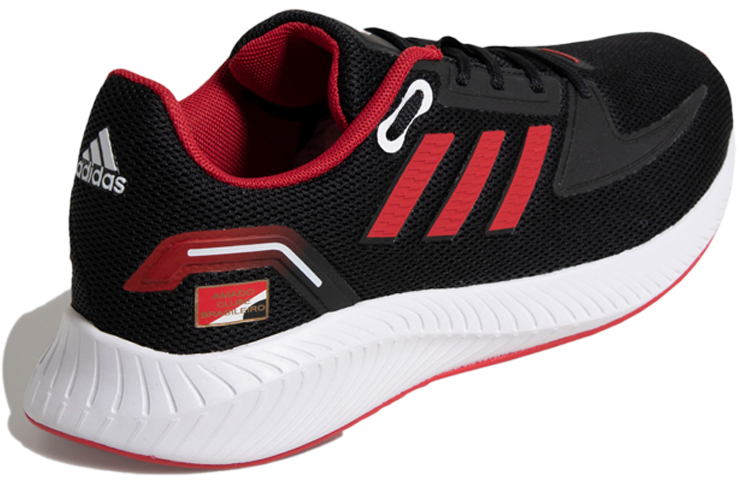 Shop adidas Paulo FC Runfalcon 2.0 Low-Top Schwarz/Rot GA0405