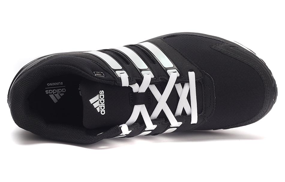 Shop adidas PE系列 舒適 百搭 減震防滑 低筒 跑步鞋 男女同款 黑色