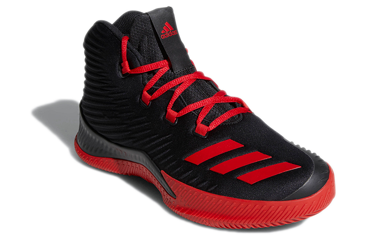 Lookbook adidas PG 3 Mid Retro Basketbalschoenen ''Zwart Rood'' CG4798