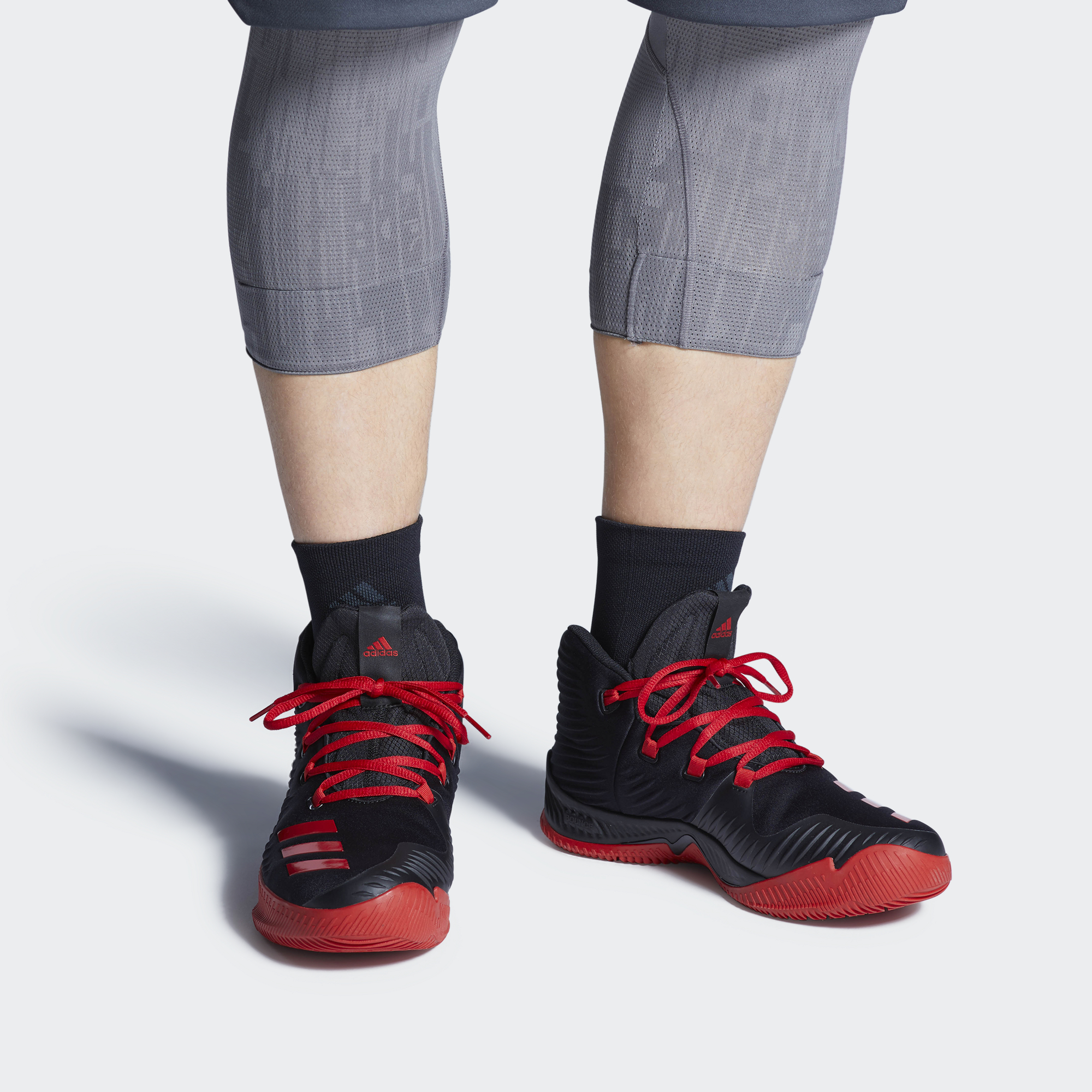 Sizing adidas PG 3 Mid Retro Basketbalschoenen ''Zwart Rood'' CG4798