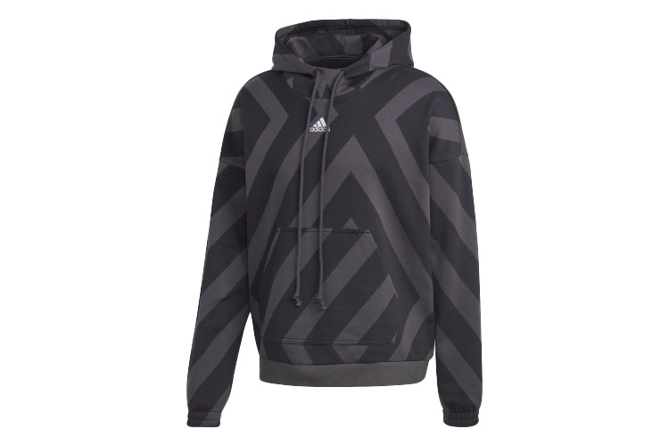adidas PG Hoodie M Sports Style Pullover - Black GT5657