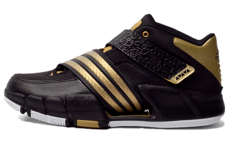 Buy adidas 中幫 復古籃球鞋 男款 黑金色