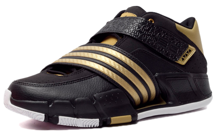 Lookbook adidas 中幫 復古籃球鞋 男款 黑金色