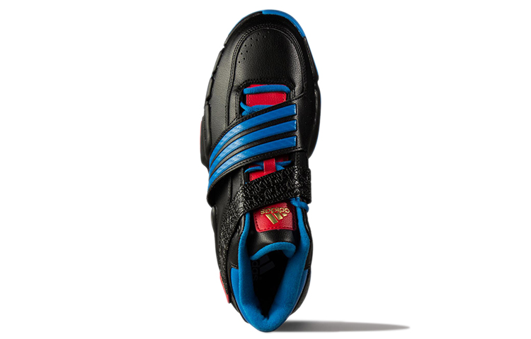 Purchase adidas Pilrahna III 減震防滑耐磨 低筒 復古籃球鞋 男款 黑藍