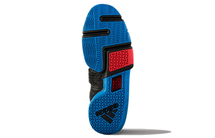 Details for adidas Pilrahna III 減震防滑耐磨 低筒 復古籃球鞋 男款 黑藍