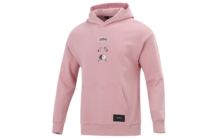 adidas Pink Hooded Sweatshirt HE7467