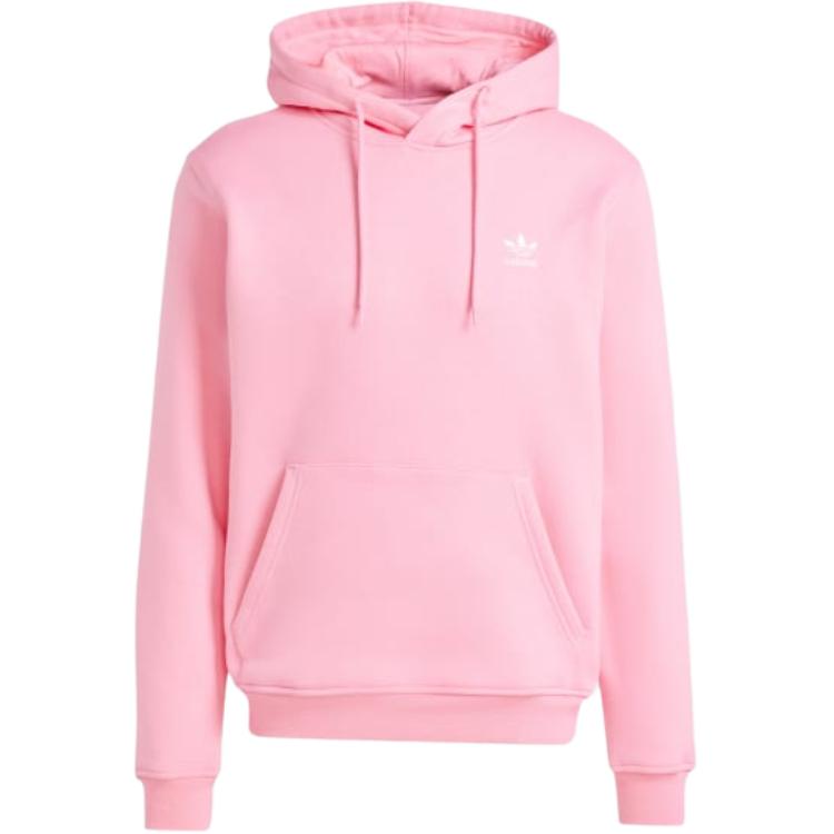 adidas Pink Hoodie Pullover Long Sleeve Sweatshirt Light Pink JC9999
