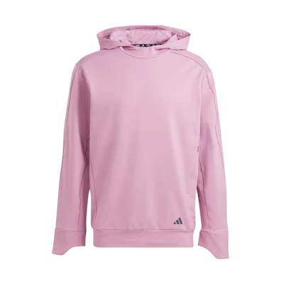 adidas Pink Letter Graphic Hoodie Long Sleeve Sweatshirt IN7924