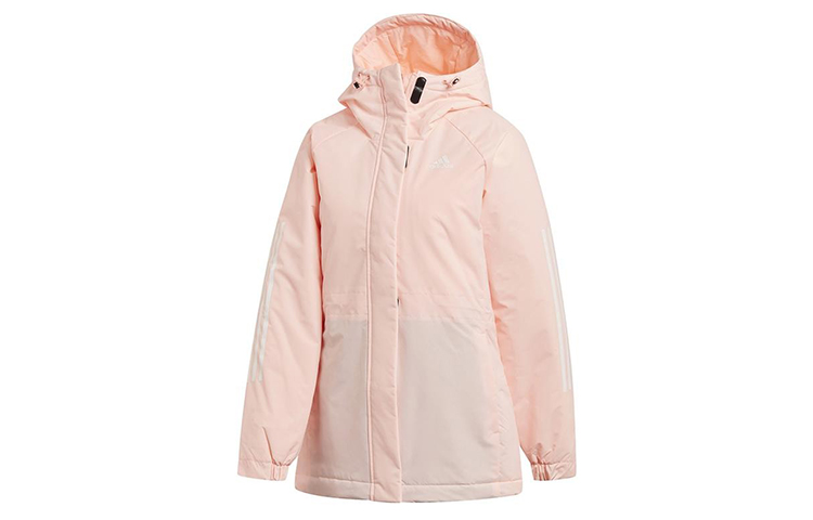 Order adidas 粉色男女連帽羽絨外套冬季版 FT2594