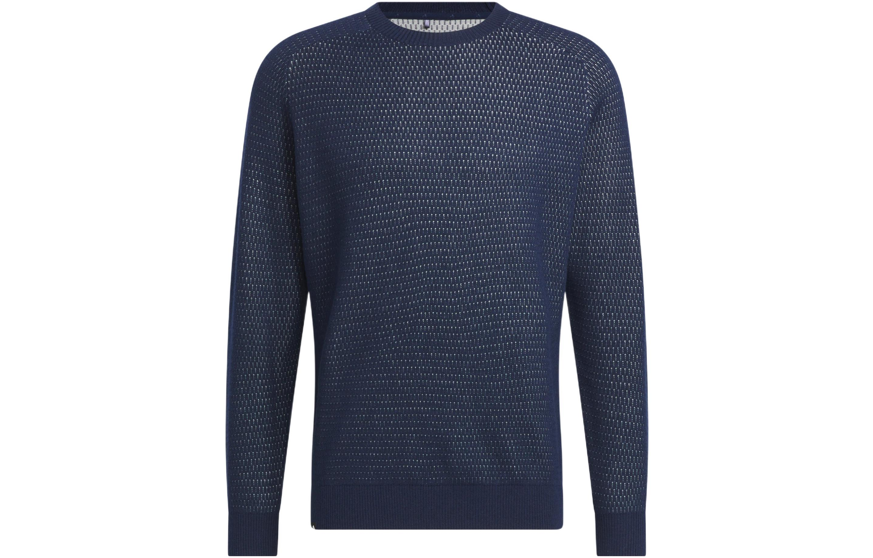 adidas Plain Crewneck Long-Sleeve Sweatshirt Navy Blue (Japan Edition) HR7959-JAPAN